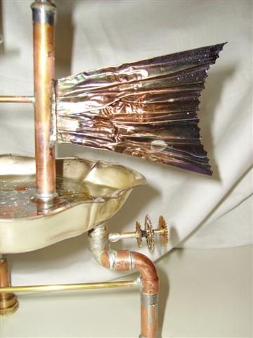 Steam Punk Kerzenleuchte "Nautilus"