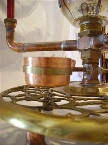 Steam Punk Kerzenleuchte "TRIPTYCHON"