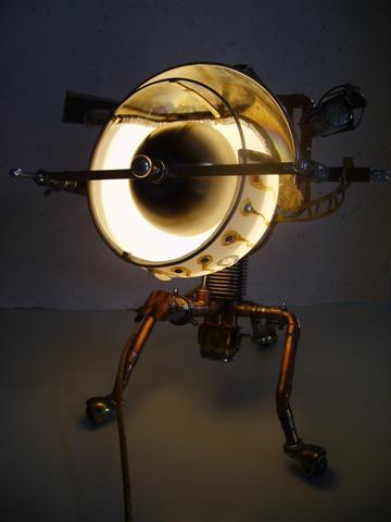 Steam Punk - Lampe