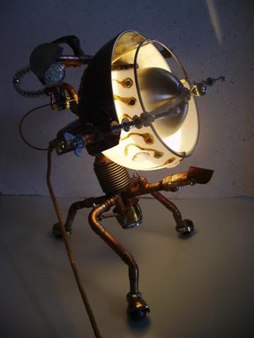 Steam Punk - Lampe