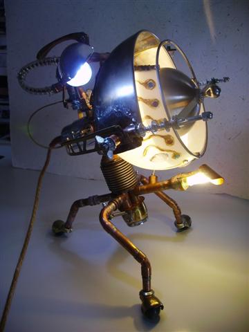 Steam Punk - Lampe