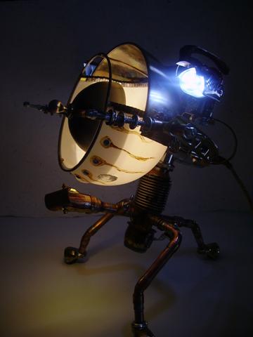 Steam Punk - Lampe