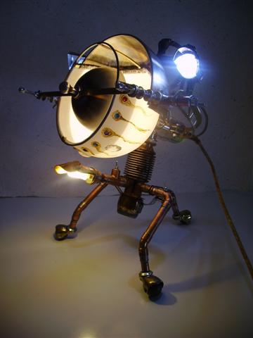 Steam Punk - Lampe