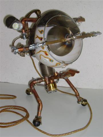 Steam Punk - Lampe