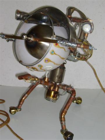 Steam Punk - Lampe