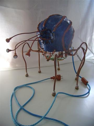 Steam Punk - Lampe "The Martian"