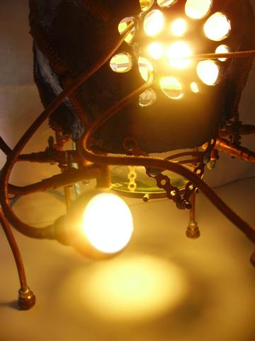 Steam Punk - Lampe "The Martian"