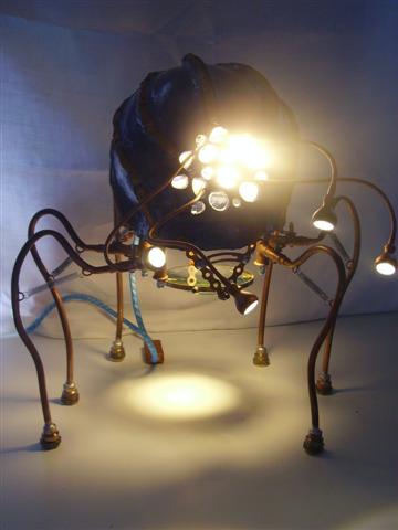 Steam Punk - Lampe "The Martian"