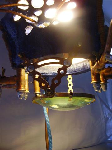 Steam Punk - Lampe "The Martian"