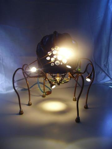 Steam Punk - Lampe "The Martian"