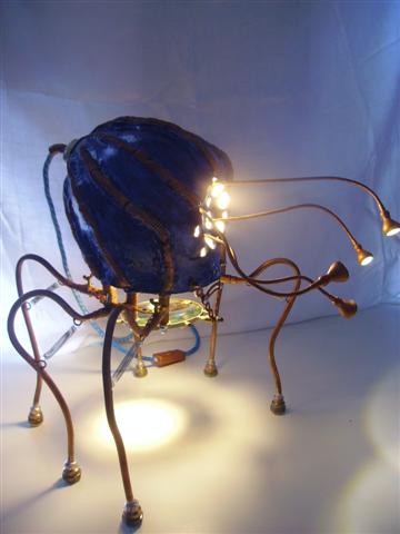 Steam Punk - Lampe "The Martian"