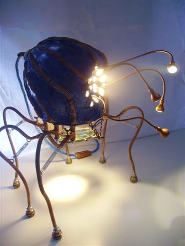 Steam Punk - Lampe "The Martian"