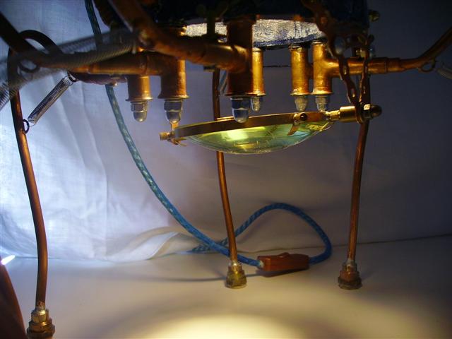 Steam Punk - Lampe "The Martian"