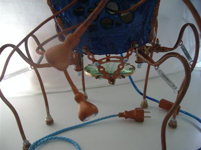 Steam Punk - Lampe "The Martian"