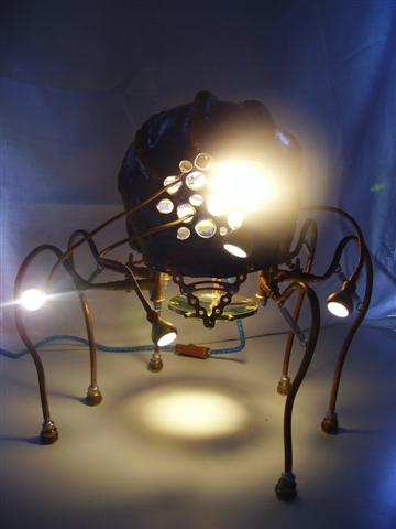 Steam Punk - Lampe "The Martian"