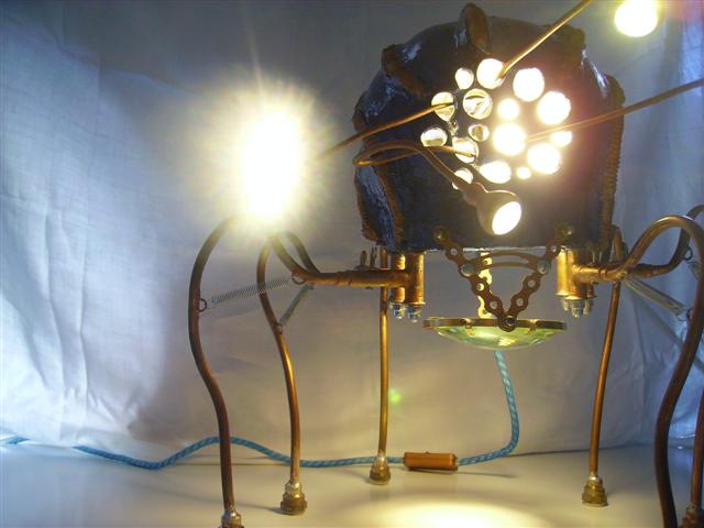Steam Punk - Lampe "The Martian"