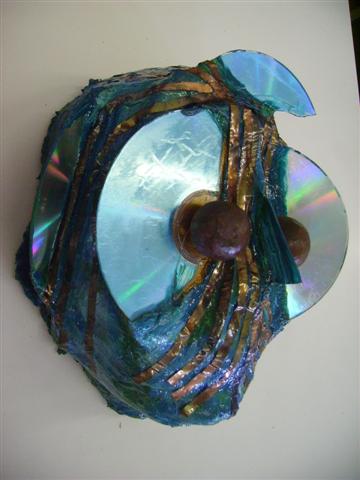 Kopfplastik "Datenwaldschratt"