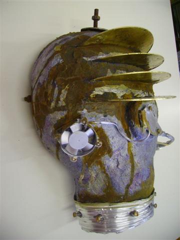 Kopfplastik "Operator"