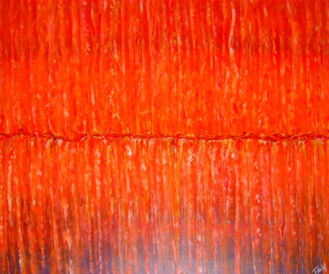 AV Nr.14 - Feuerbild -- 100x120